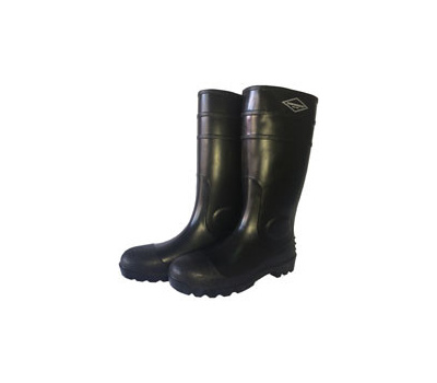 [1480607] BOOT KNEE PVC MATTE BLK SIZE 9