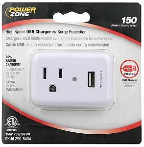 [2905404] TAP 1-OUT 150J 1-PORT 2.4A USB