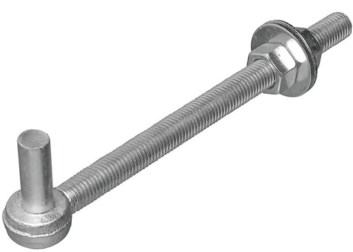 [796284] HOOK BOLT STEEL 3/4X10IN ZINC 