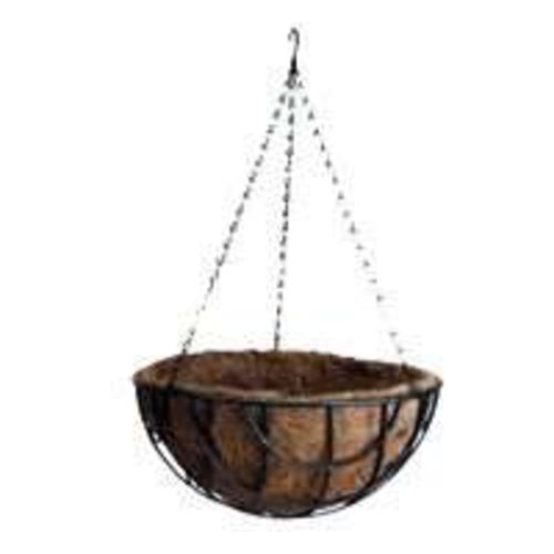 [958256] BASKET HANGING PLANTER 14IN   