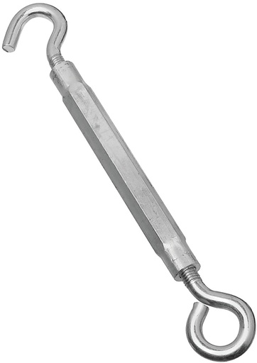 [8819468] TURNBUCKLE HOOK/EYE 1/2X17 ZNC