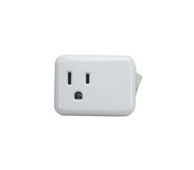 [2167286] TAP CUBE 1-OUTLET W/ON-OFF SW 