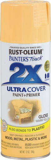 [897637] PAINT SPRAY GLOSS WRM YEL 12OZ
