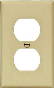 [6730147] WALL PLATE 1GANG DPLX RECPT IV