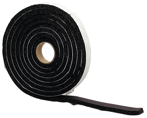 [1591460] WEATHERSTRIP RUBR ADH 10FT BLK