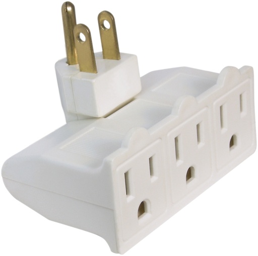 [588822] POWER TAP SWIVEL 3 OUTLET     