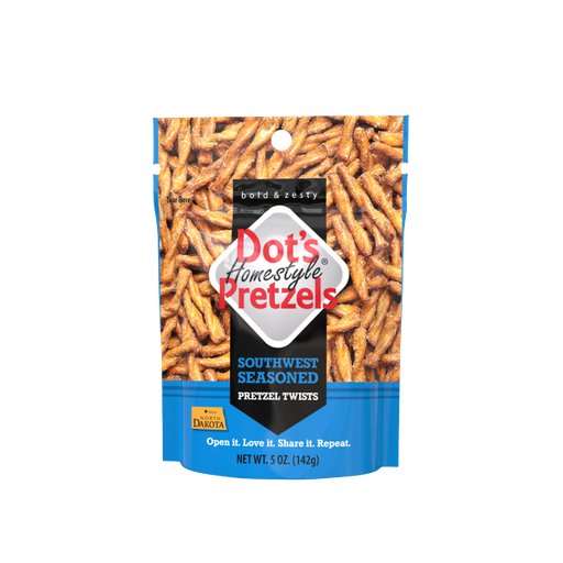 [7399959] PRETZEL DOTS SOUTHWEST 5OZ    