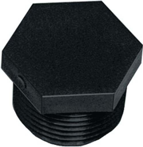 [1941988] PLUG POLY MALE 2INCH NPTXHEX  