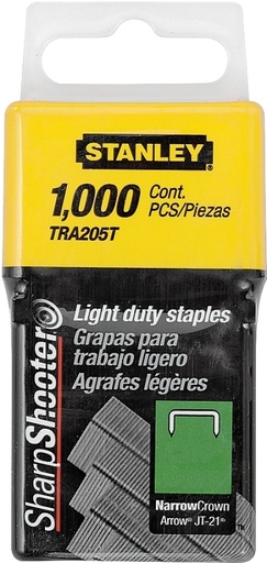 [1620566] STAPLE LT DTY 1000PK 1/4IN    