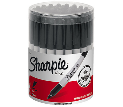 [5602107] MARKER PERMANENT FINE PT BLACK