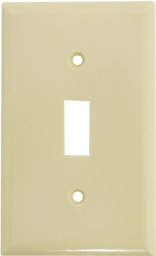 [4248191] WALL PLATE TOGGLE 1GANG IVRY  