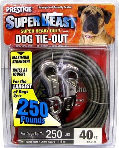 [1867779] TIE OUT SUPER BEAST 40FT      