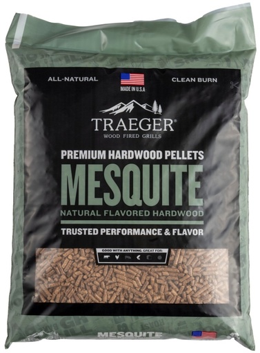 [1547397] PELLETS GRILL MESQ TRAEGR 20LB