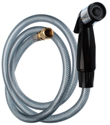 [1808401] SPRAY HOSE/HEAD KITCHEN BLACK 