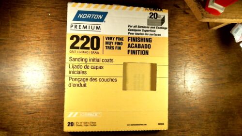 [3306735] SANDPAPER AL OXD 220GRT 9X11IN