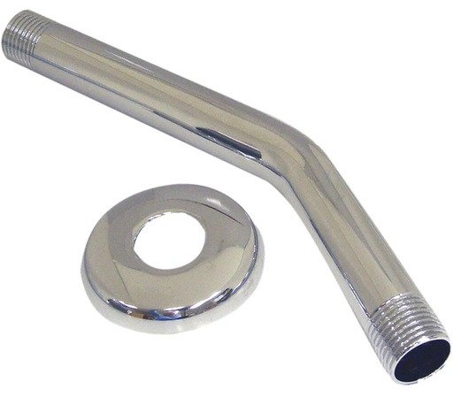 [5652995] SHOWER ARM W/FLANGE 8IN CHROME