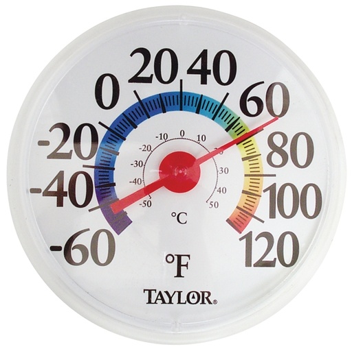 [6270623] THERMOMETER IN/OUT RAINBW 12IN