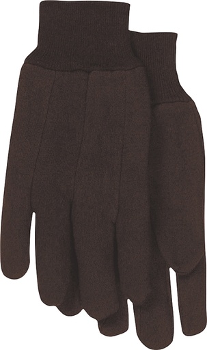 [5915681] GLOVE JERSEY BROWN 6PR LARGE  