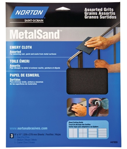 [3307584] CLOTH EMRY HNDY PK ASST 9X11IN