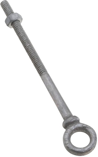 [888289] EYE BOLT W/NUT 1/4X4IN GALV   