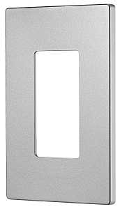 [3074390] WALLPLATE 1G DECO POLY MID SG 
