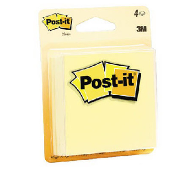 [4425351] PAD NOTE POST-IT CANARY 3X3IN 