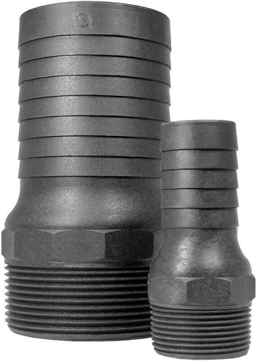 [1942234] POLY NIPPLE 1" BARB           