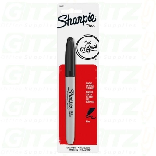 [7689276] MARKER PERMANENT FINE PT BLK  