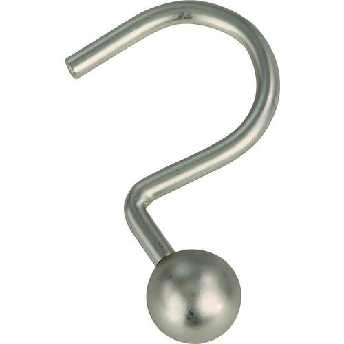 [401018] HOOK CURTAIN BALL SAT NIC     