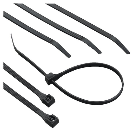 [1077411] CABLE TIE UV BLACK 8IN        