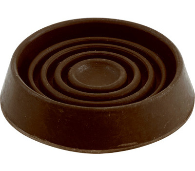 [2033066] CUPS ROUND RUB BROWN 3IN      