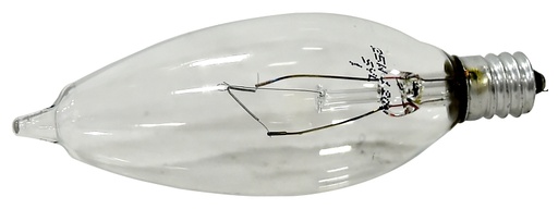 [576199] BULB LT CHNDLR 25W 120V CLR   