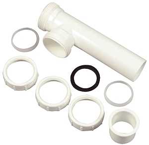 [3134707] TEE END SLIPOUTLET 1-1/2IN WHT