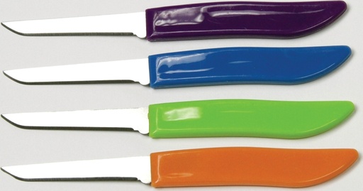 [497198] KNIFE PARING ASSORTED HANDLES 