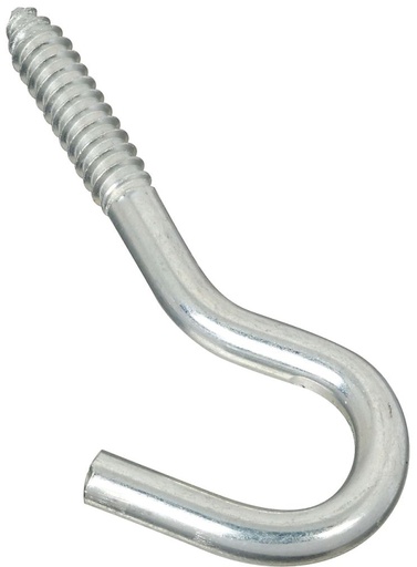 [1138023] HOOK CEILING 3/8X4-7/8IN ZINC 