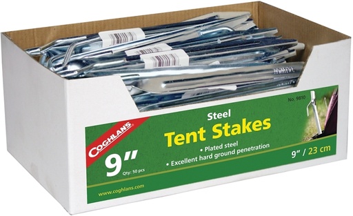 [3628948] TENT STAKE PLATED STEEL 9 INCH