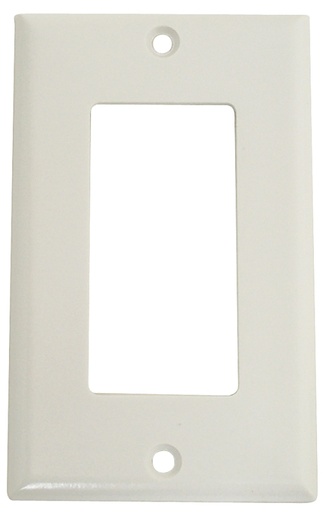 [6116370] WALL PLATE STAND 1GNG WHT DECO