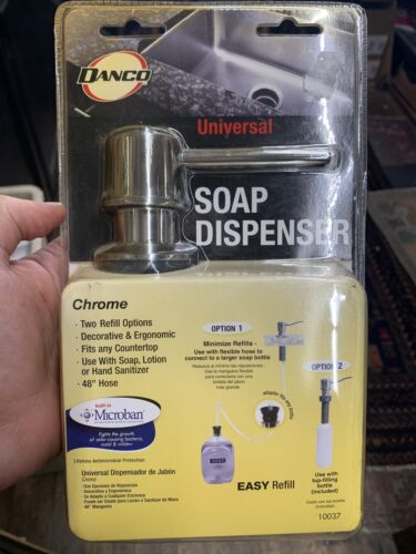 [1213453] SOAP DISPENSER STRAIGHT CHROME