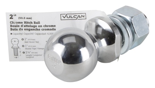 [1921303] HITCH BALL 2INX1DIAX2-1/8INL  