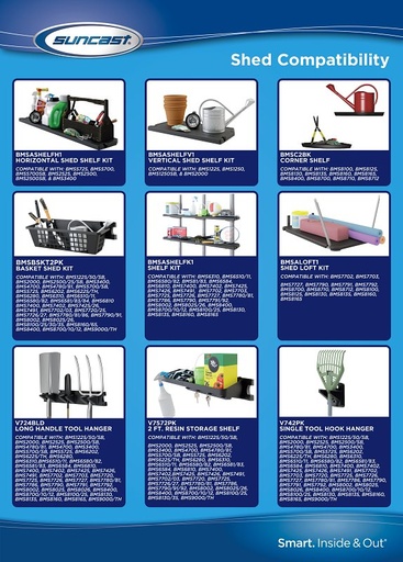 [3305646] SHED STORAGE RESIN 6X5 FT     