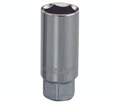 [862748] SOCKET SPARK PLG 3/8DR 13/16IN