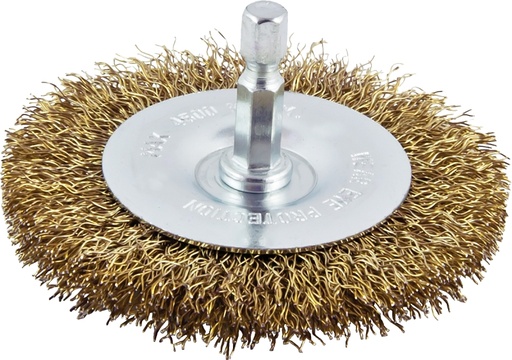 [7192628] WHEEL BRUSH 1/4IN SHK 4IN CRSE