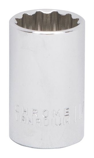[563791] SOCKET STD 11/16INX12PT 1/2DR 