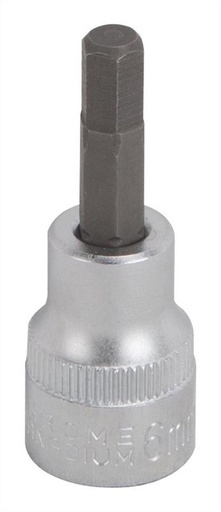 [1474865] SOCKET HEX BIT 6MM 3/8DR MET  