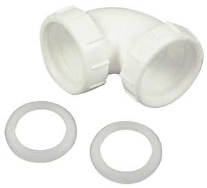 [3134889] TUBE ELBOW 1-1/2IN 90DEG WHT  