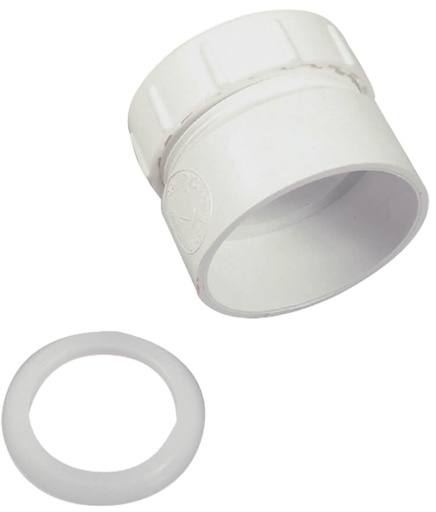 [3134913] TRAP ADAPTER 1-1/2IN WHITE    