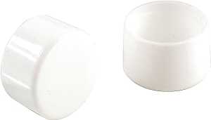 [6066955] TIP FURNITURE LEG WHT 1-1/4IN 