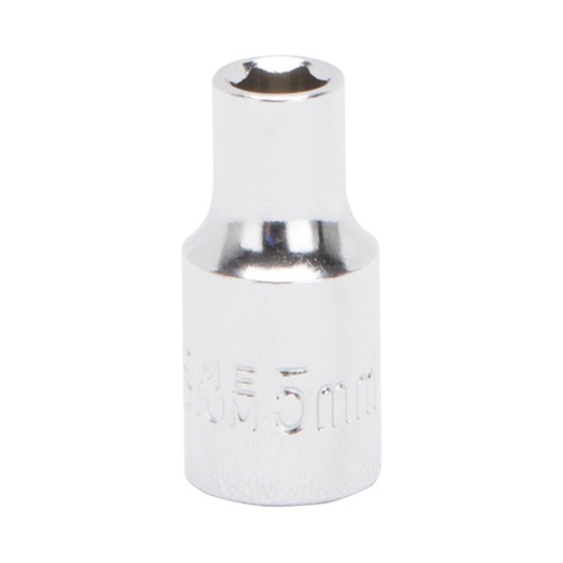 [1256171] SOCKET STD 5MM X 6PT 1/4DR    