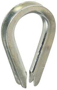 [7158744] THIMBLE WIRE CBL ZN PLT 1/8IN 