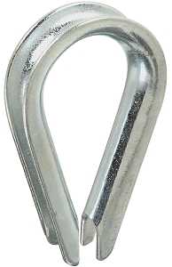 [7158751] THIMBLE WIRE CBL ZN PLT 3/16IN
